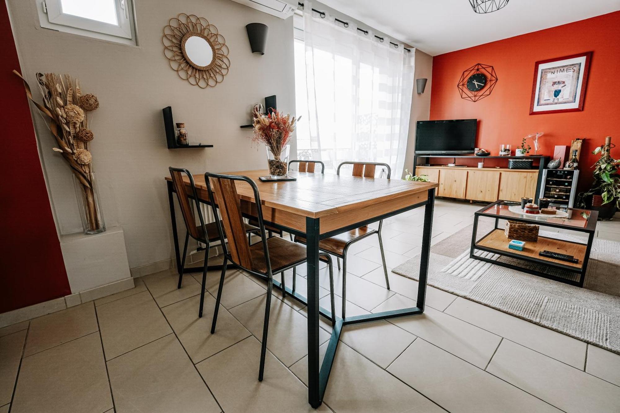 Апартаменты T3 Cosy Et Lumineux Avec Garage A 2 Pas Du Centre ! Ним Экстерьер фото